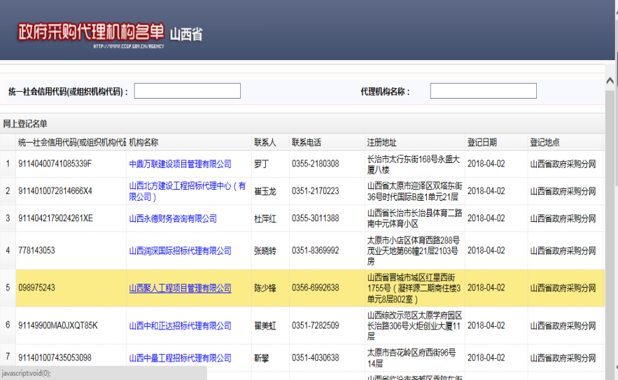 政府采購(gòu)代理
